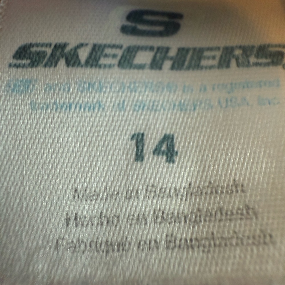 Skechers White Athletic Shoes